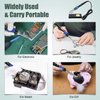 Soldering Iron Kit, 80W 110V LCD Digital Welding, 356-896℉(180-480℃), Portable Adjustable Temperature Soldering Kit, for Metal, Jewelry, Electric Repairing, DIY