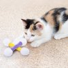 CiyvoLyeen Swabs Catnip Toys Set of 6 Soft Plush Cat Kicker Toys Interactive Kitty Kick Sticks for Cat Lovers Gift Sturdy Cat Teething Chew Toy for Cat