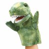 Folkmanis Little T-Rex Hand Puppet, Green, 1 EA