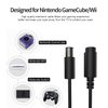 DUEYAGO WiiGamecube Controller Extension Cable for Wii Gamecube GCN - 2pack/6.6ft
