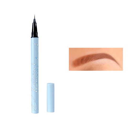 Lea ll U Ultra-fine Eyebrow Pen, Waterproof Lift & Snatch Liquid Eyebrow Pen, 5 Colors, Dark Brown, Long Lasting Smooth Soft Eye Brow Pen, Brown Eyeliner, Natural Eyebrow Tint Pen (5-Reddish Brown)