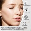 2024 New Magic Eyebrow Pencil,3D Waterproof Microblading Eyebrow Pen with 4 Fork Tip,Natural Makeup Long-Lasting Eyebrow Pencil,Makeup Fine Stroke Eyebrow Tattoo Pencil (Black-B)