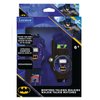 LEXiBOOK, Batman, Walkie-Talkie Watches, 2 Pieces, Range up to 200m, Flashlight, Compass, Rechargeable, Black/Green and Blue/Red, DMWTW1BAT