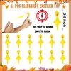 Erweicet Thanksgiving Party Favors 80PCS Turkey Glasses Stickers Tattoo Stickers Gift Bags for Kids Autumn Fall Theme Party Goodie Bag Filler Classroom Rewards