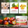 Batana Oil for Hair Growth: 100% Batana Oil from Honduras as Hair Mask, Scalp and Hair Oil, Repairs Damaged Hair, Reduces Hair Loss, 4oz (118ml)