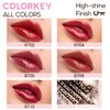 COLORKEY Lip Gloss Mirror Series, Hydrating Lip Gloss with Essential oil, High Shine Glossy Lip Tint, Hydrated & Fuller-looking Lips, Long-Lasting Liquid Lipstick (B708 Tea time)