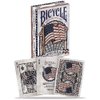 Bicycle American Flag Poker Size Standard Index Playing Cards - 1036202,10 years old and up
