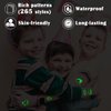 Partywind 265 Styles (30 Sheets) Glow Cars Kids Temporary Tattoos for Boys, Cars Birthday Decorations Party Supplies Favors, Car Tattoo Stickers for Boys Birthday Games Accessories