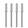 ERUIKA 4pcs Small Mandrel Bits, 3mm Mini Mandrel for Nail Sanding Bands 3/32'' Shank Electric Drill File Machine Manicure Accessory(Mandrel Bit)