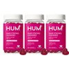 HUM Hair Strong - Daily Gummies with Biotin to Combat Hair Loss & Thinning - Fo Ti, Folic Acid, Zinc, Vitamin B12 & PABA to Support Healthy Hair, Skin and Nails (90-Day Supply)