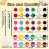 12PCS Mini Paint Set,Kids Paint Bulk Set,Washable Acrylic Paint Strips Set for Kids & Adults,24 Filled Paint Strips in 12 Colors,24 Brushes 12 Mixing Palettes Perfect for Home Classroom Party Favors
