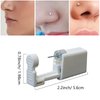 Nose Piercing Gun - 2 Pack Safety Disposable Nose Percinging Kit with 10 Pcs Nose Rings Stud Self Piercings Kits