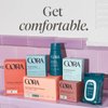 Cora Organic Applicator Tampons | Light Absorbency | 100% Organic Cotton, Unscented, BPA-Free Compact Applicator | Leak Protection | Packaging May Vary | 72 Total