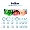 FanRoll by Metallic Dice Games Misfit Metals, Bag of DND Dice, Role Playing Game Dice Accessories for Dungeons and Dragons
