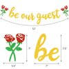 Be Our Guest Banner Beauty And The Beast Party Supplies Reception Banner Bachelorete Party Engagement Party Decorations