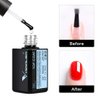 VENALISA 15ML No Wipe Tempered Top Coat - Scratch Resistant High Gloss Soak Off Gel Nail Polish Finish Long Lasting Set Gel Nail Kit