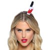Vacaonio Gothic Halloween Hair Band Horror Cleaver Headband Felt Cloth Knife Hair Band Dagger Cosplay Hair Band Hoop Themed Party Costume Decorations Hair Accessories for Women and Girls Headdress