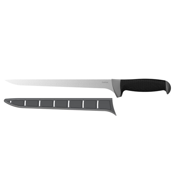 Kershaw 9.5" Narrow Fish Fillet Knife, Includes Protective Sheath, Fishing Fillet Knife for Meat,Black