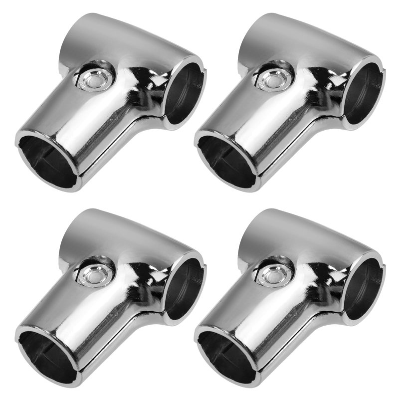 Coshar 4Pcs Structural Pipe Connectors Aluminium Alloy Pipe T ...