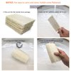 MAYMII·HOME 100% NATURE 6 Pack of (approx 4-5" length) Organic Loofahs Loofah Spa Exfoliating Scrubber natural Luffa Body Wash Sponge Remove Dead Skin Made Soap