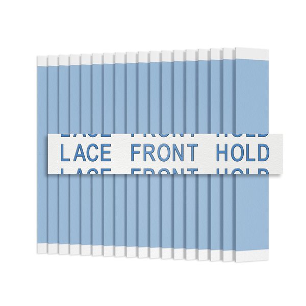 Sunshine Tape Premium Blue Liner Lace Front Hold Wig Tape | 36pcs | Double Sided Adhesive Tape for Toupee | Strong Hold Waterproof Strips | Made in USA (36, 1/2" Straight)