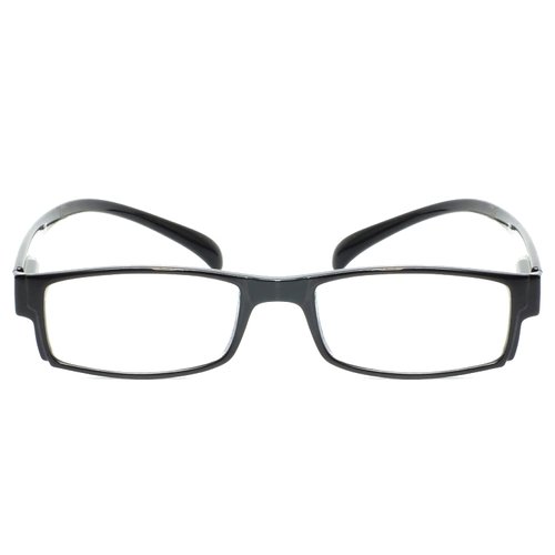 Calabria 762 Around the Neck Hanging Reading Glasses +2.00 Black Orange Stripes Men Women Durable Trendy Readers Long Temple