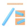 Travel Toothbrush Case Plastic Container Box Breathable Design with Air Hole More Toothbrush Tube for Home Daily Office Business Use (Light Blue)
