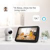 AOSU 2K Security Camera Indoor, Baby Monitor Pet Camera 360-Degree for Home Security,Camera with 5/2.4 GHz Wi-Fi Router, One-Touch Call, Smart Motion Tracking, IR Night Vision, Compatible with Alexa