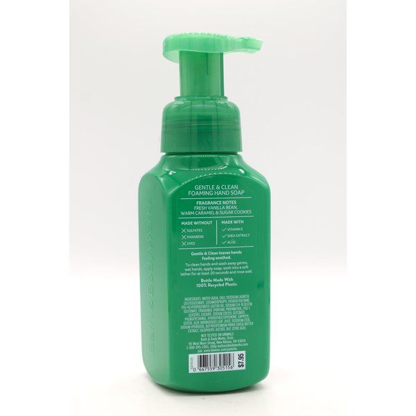 Vanilla Bean Noel, Bath and Body, Gentle Foaming Hand Soap, 8.75 fl oz