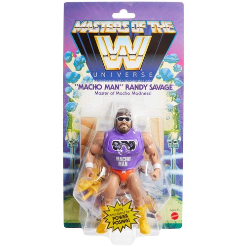 WWE Masters of The Universe Macho Man Randy Savage Retro Action Figure