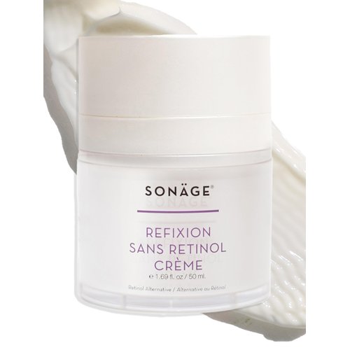SONAGE Refixion Sans Retinol Cream: Bakuchiol Moisturizer For Wrinkles | Retinol Alternative For Sensitive Skin