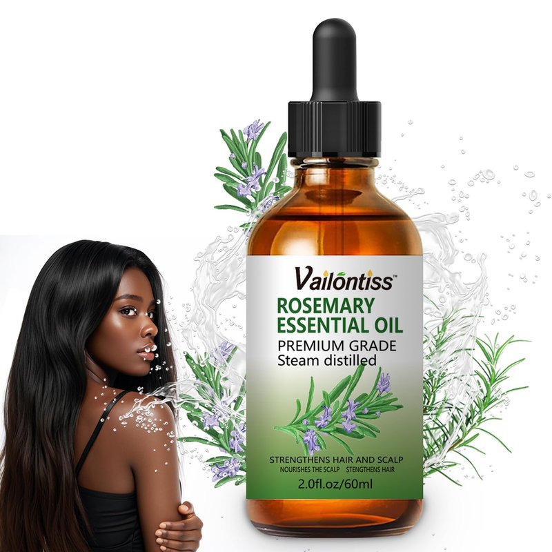 Vailontiss Rosemary Oil, Scalp & Hair Strengthening Oil, Rosemary Oil for Hair Growth, Dandruff R...