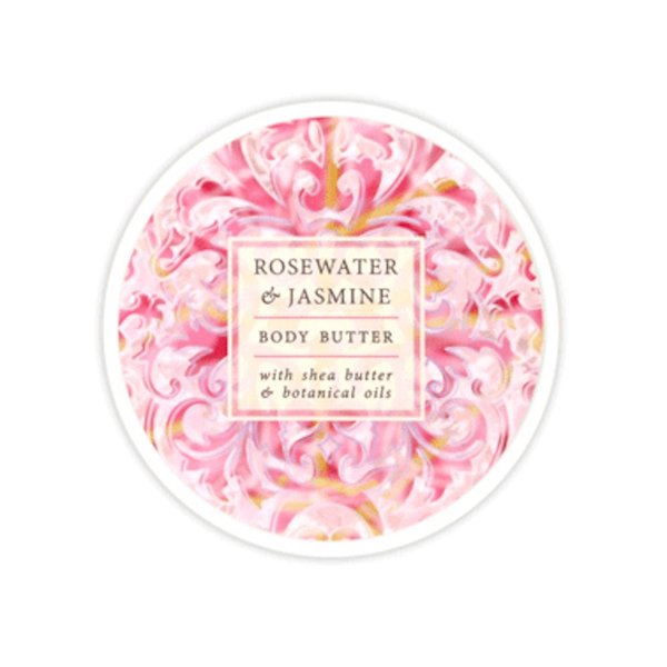 Greenwich Bay - 8 oz. Botanical Body Butter - Rosewater & Jasmine