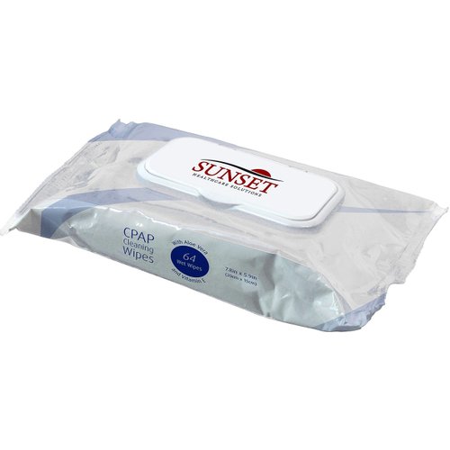 Sunset Healthcare CPAP Mask Cleaning Wipes in Soft Pack