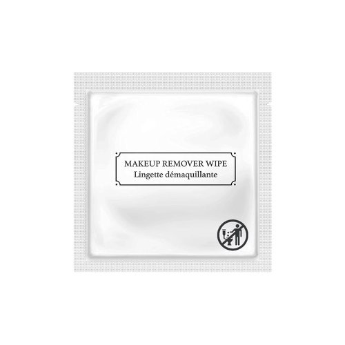 La Fresh Hotel Premium Paraben-Free Makeup Remover Wipes - White, Light Flora Scent 8x6" Wet Wipes - 50 Wipes, Travel Essentials