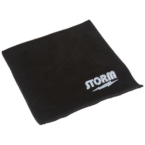 Storm Bowling Shammy Bowling Ball Cleaning Pad Black, 8"x8"x1"