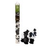 PLUS PLUS 3D Animal Figure Building Block Set, 70 Mini Interlocking Puzzle Pieces, Fun Stem Toys for Kids - Panda Maker Tube