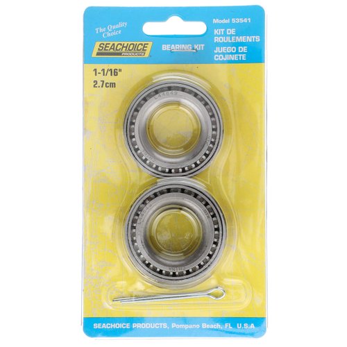 SEACHOICE 53541 Marine Trailer 1-1/16-Inch Wheel Bearing Kit, Set of 2