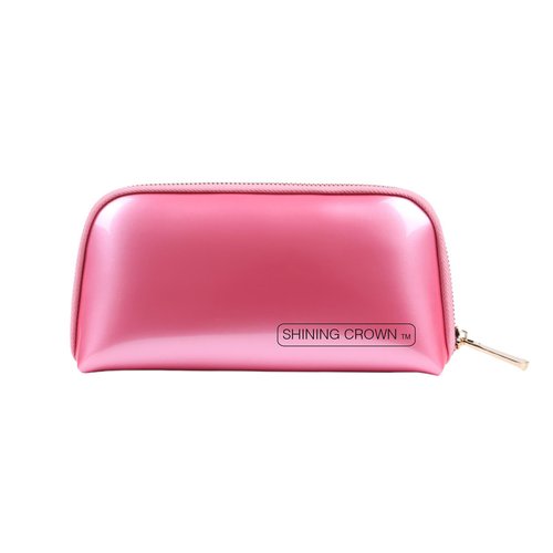 EMILYSTORES SHINING Crown Muliti-Functional Portable Travel Makeup Tote Bag Cosmetic Pouch For Storage Toiletry Travel Accessories, Pink Color