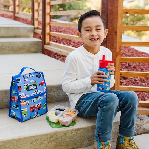 Wildkin Kids Insulated Lunch Bag for Boys & Girls, Reusable Lunch Bag is Perfect for Daycare & Preschool, Ideal Size for Packing Hot or Cold Snacks for School & Travel Lunch Bags (Heroes)