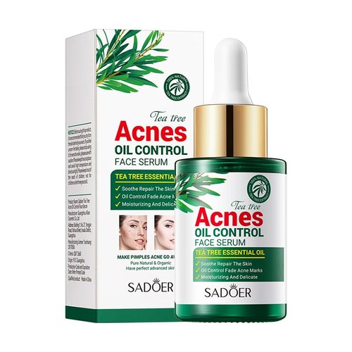 Tea Tree Oil for Face - Acne Serum - Unclog Pores, Soothe Breakouts - Blemish Spot Treatment for Smooth, Glowing Skin - Tea Tree Oil for Skin 1 fl oz