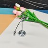MagicTech Steel Balance Toy Balancing Tumbler Toy Kinetic Art Balance Toy Decompressive Science Psychology Home Offic Decor Desk Toy PH04