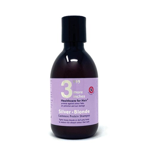 3'''More Inches Silver Blonde Shampoo - Color Correcting Purple Shampoo For Blonde Hair - Anti Brassy, Yellow Tones - Toning Violet Pigment - Sulphate Free - Hair Care by Michael Van Clarke