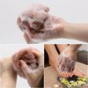 6 Pcs African Bath Sponge Long Exfoliating Net Nylon Body Back Scrubber (7.87x25.6inch)