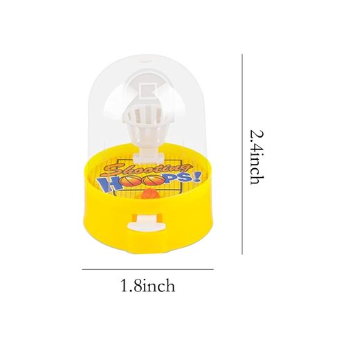 ONEST 24 Pieces Mini Finger Basketball Game Mini Basketball Toys Basketball Shooting Games Basketball Party Game Carnival Prizes for Kids