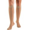 Truform Sheer Compression Stockings, 15-20 mmHg, Women's Knee High Length, 20 Denier, Light Beige, Medium