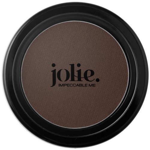 Jolie 2 Piece Eyebrow Essentials Kit With Brow Powder & Brush (Black-Brown)