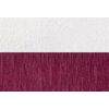 Maroon and White Crepe Paper Streamers, Made in USA