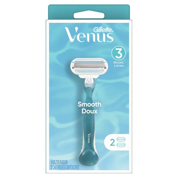 Gillette Venus Close & Clean Women's Razor - 1 handle + 1 refill
