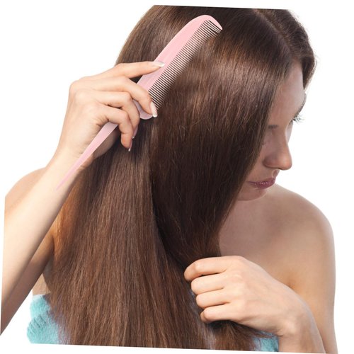 FOYTOKI Folding Comb Set - Travel Pocket Parting Comb for Braiding, Detangling Hair, Rat Tail Edge Brush, and Small Plastic Foldable Comb
